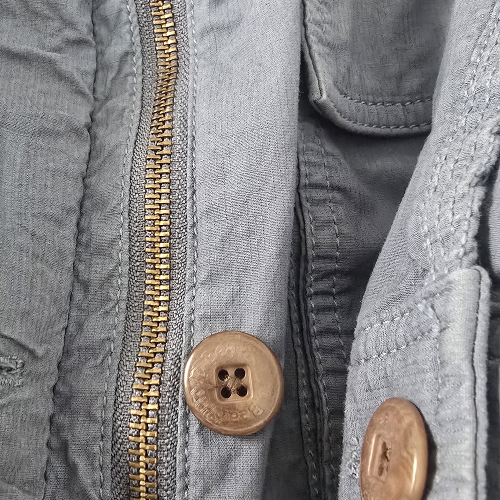 L.L. Bean Women's Light Blue Utility Jacket - Picture 5 of 6